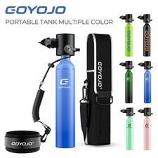 GOYOJO 0.5L Portable Mini Scuba Tank Kit Refillable Diving Air for Snorkeling