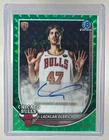 Lachlan Olbrich 2025 Bowman #BCA-LO Green Geometric Refractor Chrome Auto RC /99