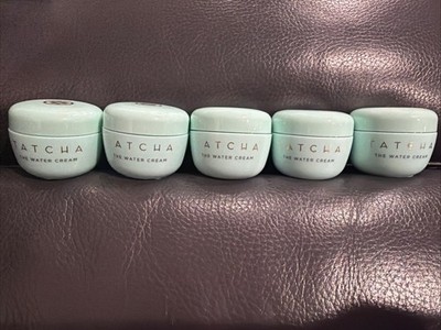 Tatcha The Water Cream Japanese Skin Care  - 5 Pack  10 ml / 0.34 fl. oz. each