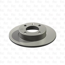 Rotores de disco de freno para Seat Arosa, Ibizavolkswagen Lupo, Polo trasero Juratek VAG190