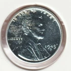 1943 WWII Lincoln Wheat Steel Penny Collectible US Collection Very Good War Coin