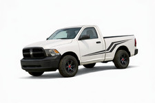 Side Stripes Vinyl Graphics Compatible With Ram 1500 Sport Design Premium Viny