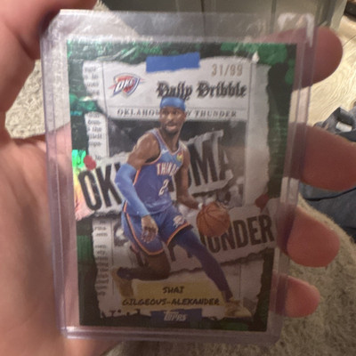 Topps 2025-26 The Daily Dribble Shai Gilgeous-Alexander DD-2 /99