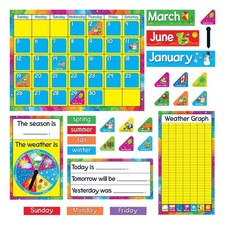 Year Around Calendar Bulletin Board Set T8096