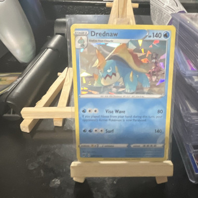 The Pokémon Company Drednaw 140HP  broken ice Holo Pokémon TCG English