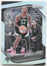 2025 Panini Prizm WNBA #57 Jewell Loyd Silver Prizms Las Vegas Aces