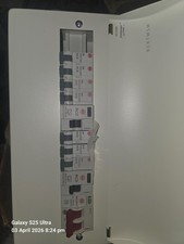 Wylex WNM1772/1 9 Way Fully Loaded Consumer Unit with SPD, MS, 2 RCDs & 8 MCBs