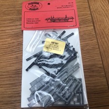 Parkside Dundas OO PC18 LNER 21 Ton Twin Bolster Wagon 1943 Kit inc wheels