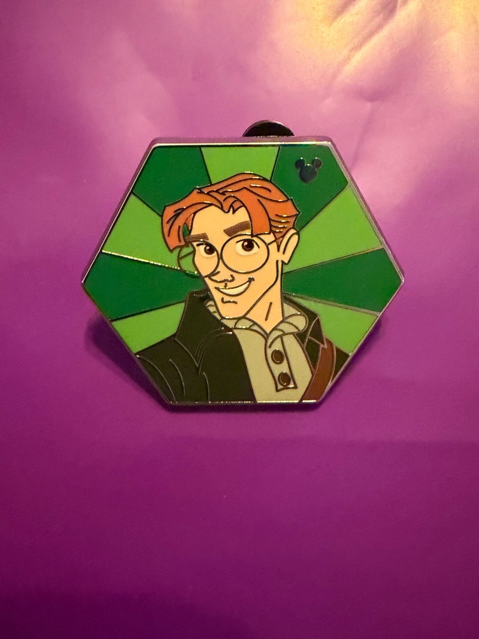 2026 Disneyland Wave A Hidden Mickey Film Anniversaries Atlantis Milo Disney Pin