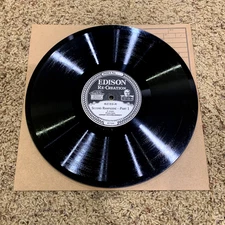 Edison Record Sergei Rachmaninoff Second Rhapsodie Part 1,2 and 3 Classical EX