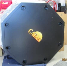 Black CATAN Folding Table used