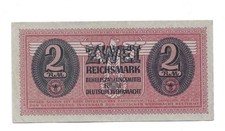 2 Reichsmark Ro. 506 Behelfszahlungsmittel Wehrmacht (2)