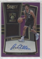 2017-18 Panini Select Rookie Jersey Purple /99 Jarrett Allen #RJA-JAL Auto RC