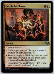Lorehold Charm 200 Foil Uncommon Secrets of Strixhaven MTG
