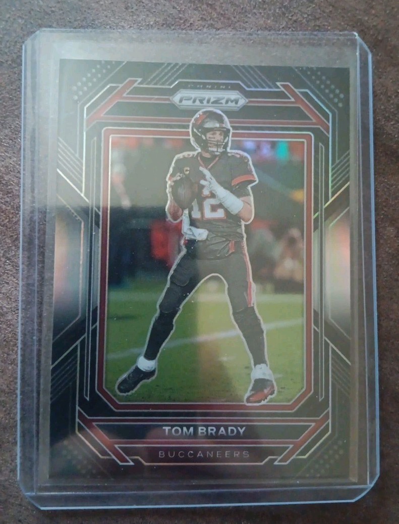 2022 Chronicles Prizm Black Tom Brady Silver #PB-2