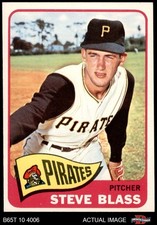 1965 Topps #232 Steve Blass Pirates RC 7 - NM