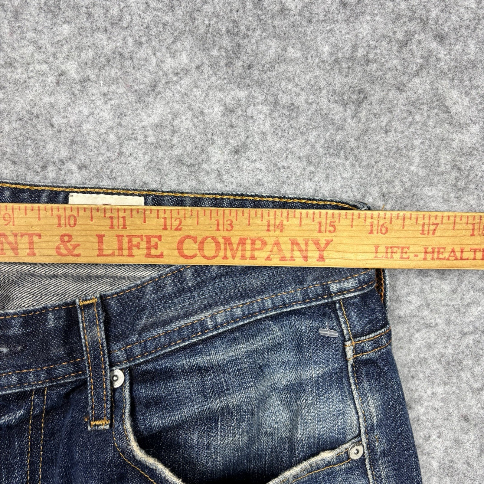 AG Adriano Goldschmied The Nomad Modern Slim Fit Denim Jeans Mens 32x33 Blue thumbnail 5