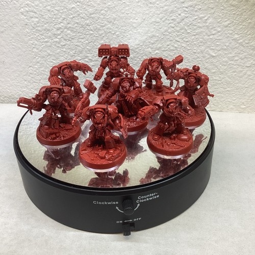 Warhammer 40k-Space Marine Heroes Terminator Lot 8 models MS6932 - Picture 1 of 8