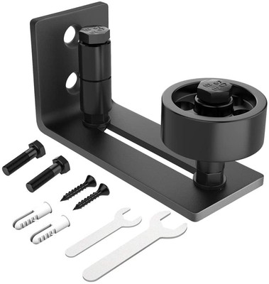 ZEKOO Sliding Barn Door Floor Guide 8 Setup Options Adjustable Stay Roller Gu