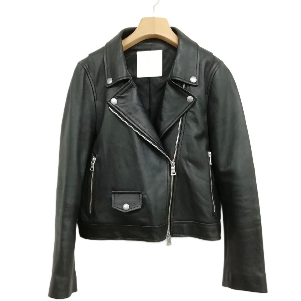 STUDIOUS Leather Double Riders Jacket Women’s Siz… - image 1