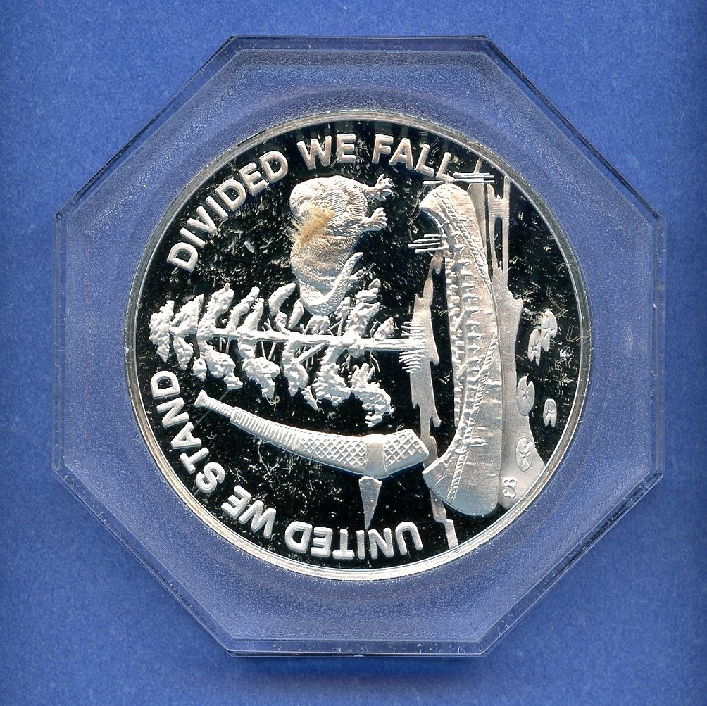 1976 Sovereign Nation of the Ottawa Tribe - Indian Nations Proof