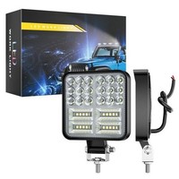 Eurowagens Off-Road Beleuchtung 12W LED Arbeitslicht Kompakt 85X85X20Mm 1200Lm