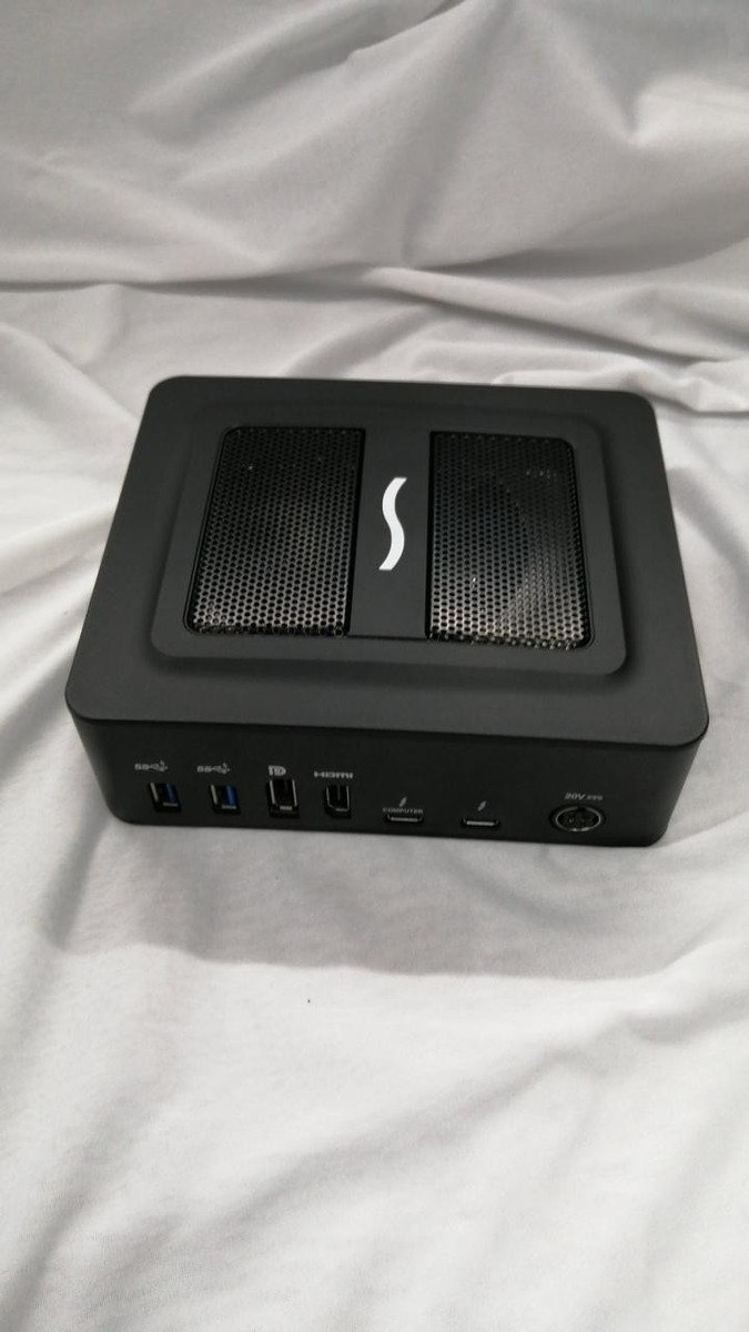 Sonnet eGPU Breakaway Puck RX 5700 External GPU w/ Cable Used | eBay