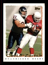  189 Chris Zorich 97 Bears 1996 Topps Football Sports Trading Card 