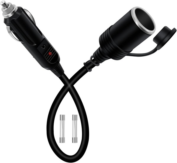 Kabel VerläNgerung ZigarettenanzüNder 16AWG KFZ 12V 24V Kabel VerläNgerung Mit L-image
