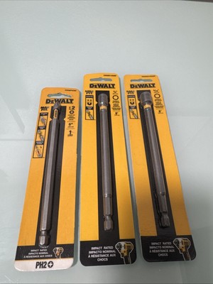 Dewalt DWA6PH2MF 6 #2 - DWAND14X6MF 1/4  6 - DWAND516X6MF 5/6  6 
