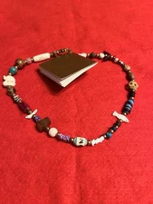 Bethlehem Imports Beads From Around The World Necklace W/ Card