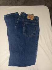 Vintage 550 Levi's Men's Blue Jeans Tag 36X34 Actual 34x32 Y2K 2001 Made in USA