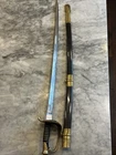 Civil War - U.S. CAVALRY OFFICER'S Staff & Field Sword & Scabbard