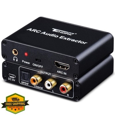 Tendak HDMI ARC Audio Extractor SPDIF Coaxial 3.5mm