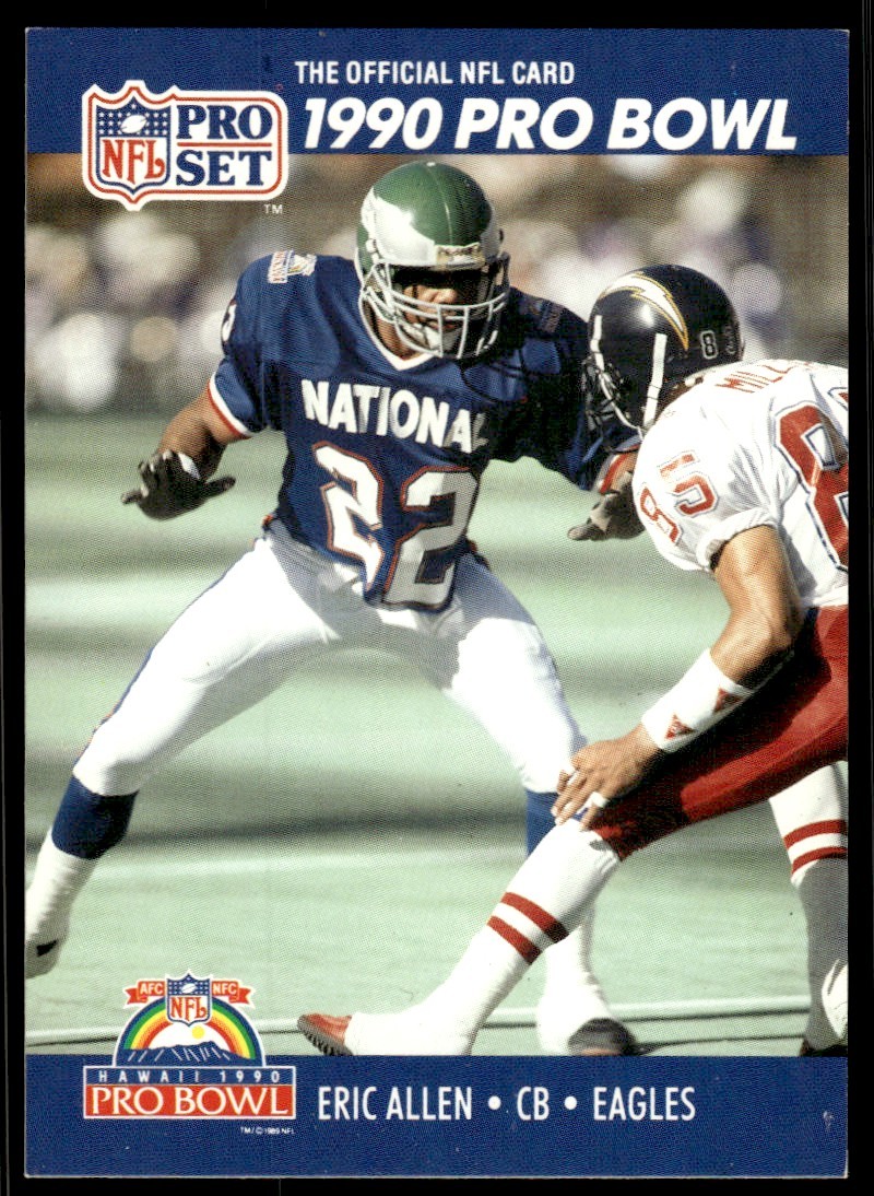 1990 Pro Set Eric Allen Philadelphia Eagles #379