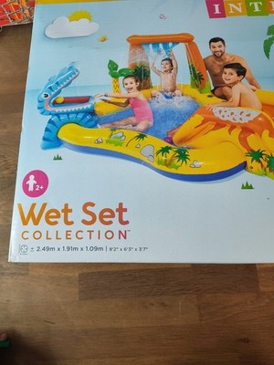 intex wet set collection Wasserspielplatz Gebraucht 