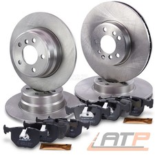 BREMSSCHEIBEN+BREMSBELÄGE BREMSKLÖTZE VORNE+HINTEN FÜR BMW X5 E53 3.0 4.4  00-12
