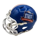Riddell Denver Broncos Speed mini helmet featuring a special Staff Appreciation