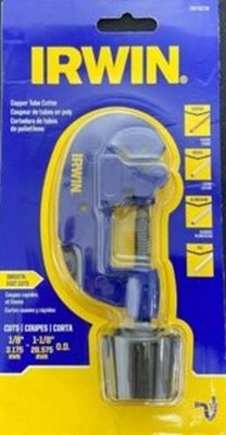 IRWIN IRHT81733 1-1/8'' Multipurpose Pipe Cutter Smooth Fast Cuts 1/8''-1-1/8''