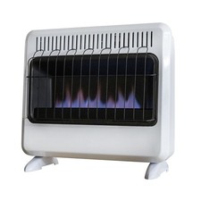 Heatstar 30000 Btu Vent Free Blue Flame Propane Heater With Thermostat And
