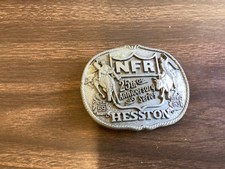nfr rodeo belt buckle 1983 25th anniversary