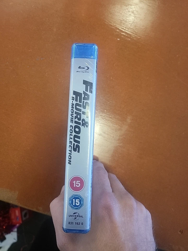 Fast & Furious: 8-Movie Collection Blu-Ray Film Movie Boxset Driving Racing  - Image 4 of 4