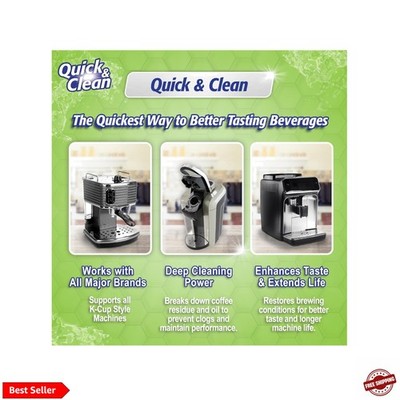 6-Pack] Keurig Cleaning Pods - K Cup Cleaner Pod For Keurig - 2.0 Coffee Mach...