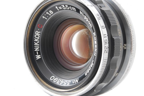 CLA'd 【NEAR MINT】 Nikon W Nikkor C 3.5cm 35mm f1.8 Nikon S Mount Lens From JAPAN - Picture 3 of 8