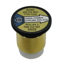 Wattmeter Element Slug 5000W 5KW 100-250 MHz Bird 43 82060 Coaxial Dynam (5000C)