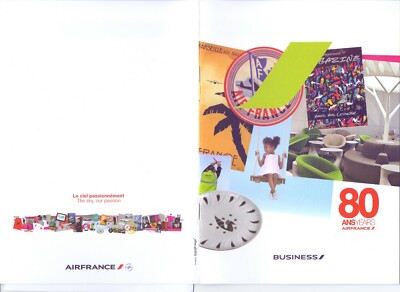 Speisekarte carta de menu carte * AIRFRANCE * BUSINESSCLASS 2014-07 * Panama