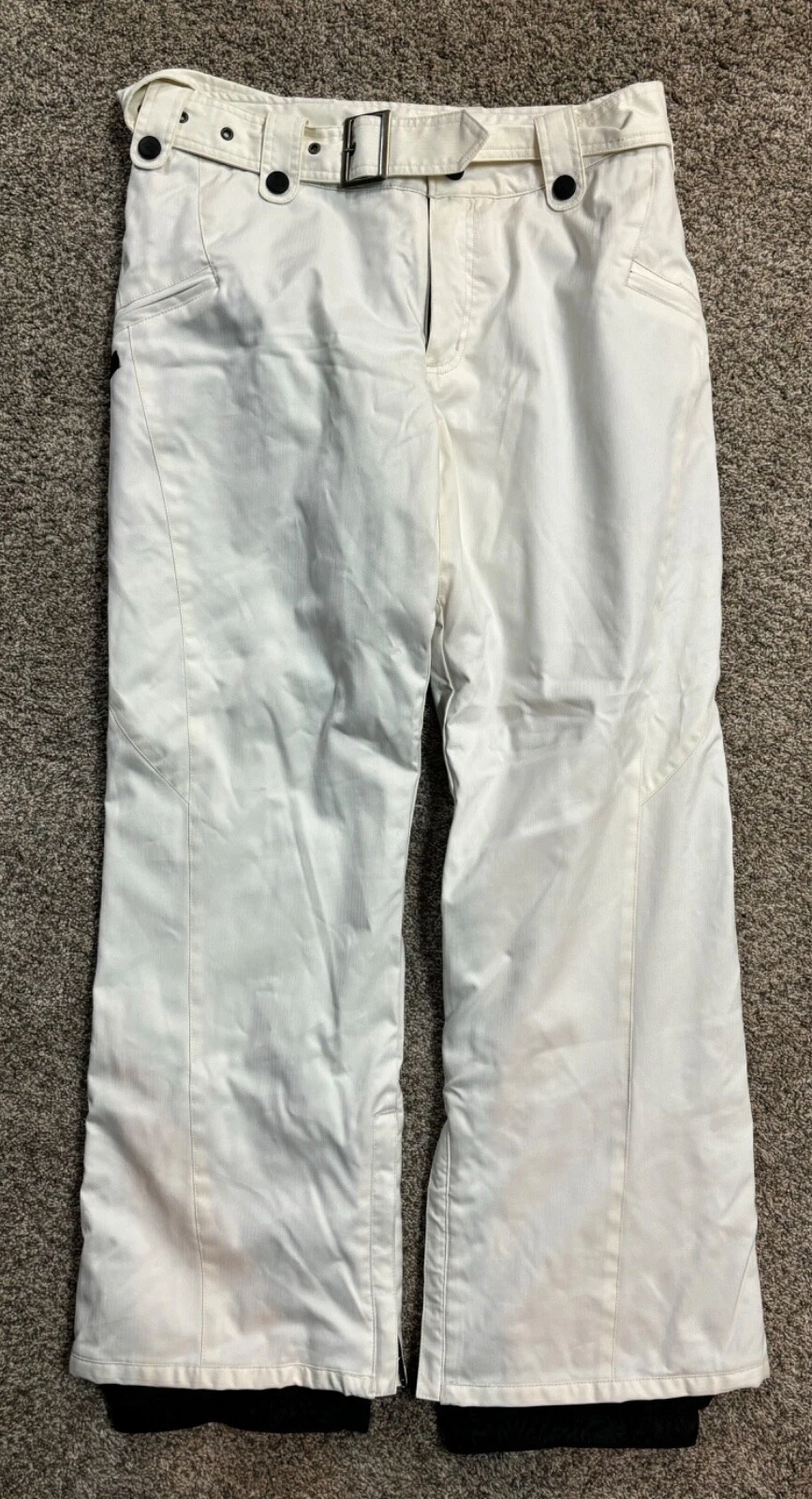 EUC BODY GLOVE Womens ski/snow board pants 6940 White/off white M