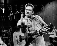 Johnny Cash signed 8X10 print photo picture poster autograph RP