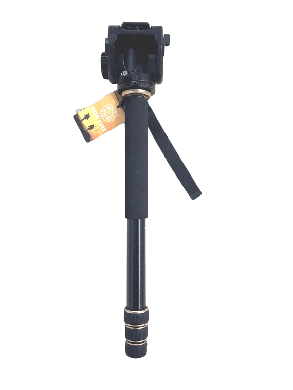 Q168S with Q90 Aluminium Alloy Monopod 3 Legs Pan Tilt Fluid Head Rotary handle - Image 2 of 4