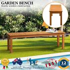 <!--F#f_0-->Garden Bench Outdoor Wood Patio Dining Chair Slatted Seat 120/150/190cm Seating<!--F/-->